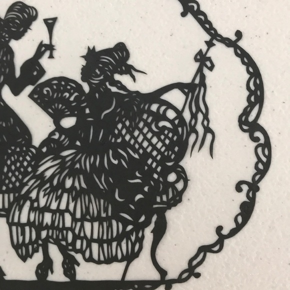 💖 Handmade PaperCut Silhouette Scherenschn… - Picture 3 of 7